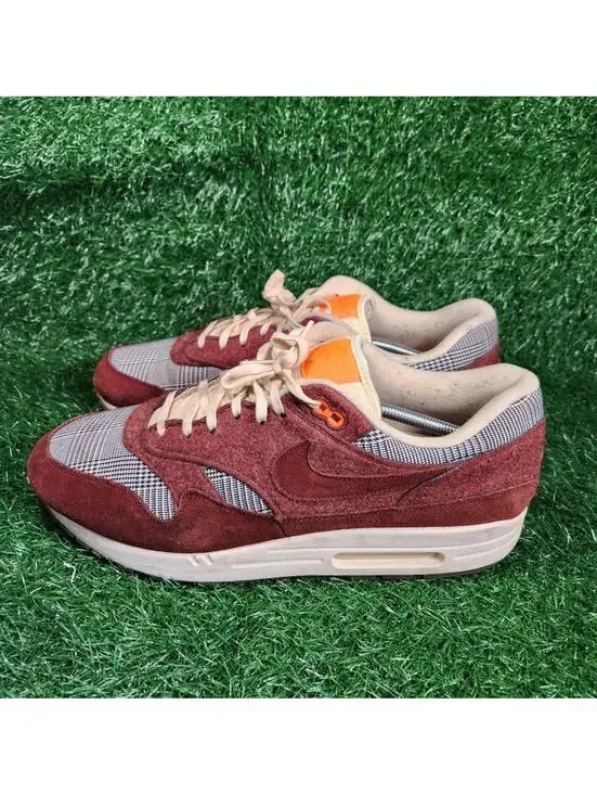 Nike Air Max 1 Houndstooth Bronze Eclipse Street Shoes CT1207-200 Men's Size 14 - Picture 4 of 7